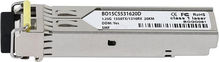 Produktbild BlueOptics Kompatibler Hitachi 1KGT038903R0001 BO15C5531620D SFP Transceiver, LC-Simplex, 1000BASE-BX-D, Singl