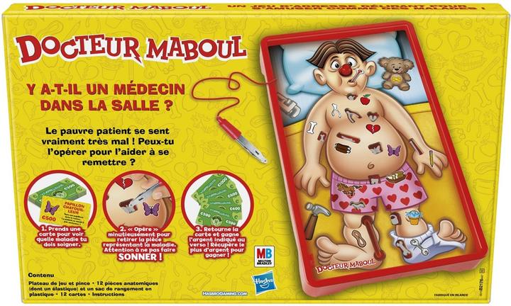 Actual product image Hasbro Gaming Dr Maboul (French)