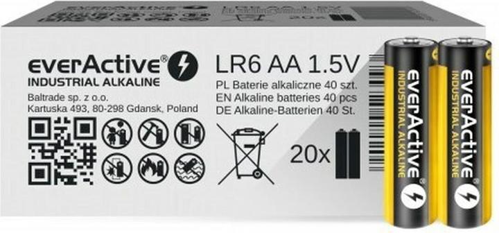 Produktbild Everactive Industrial (40 Stk., AA, 2700 mAh)
