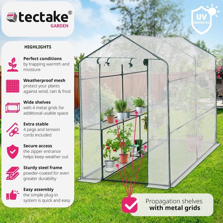 Actual product image tectake Greenhouse
