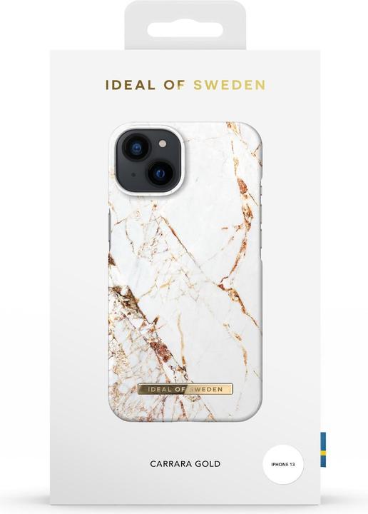Produktbild iDeal Of Sweden Designer Hard-Cover Carrara Gold (Apple iPhone 13)