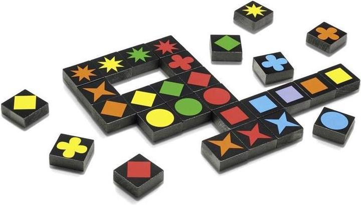 Actual product image Schmidt Spiele Qwirkle (German, French, Italian)