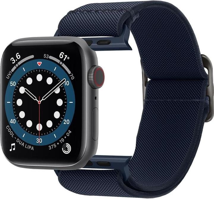 Produktbild Spigen Fit Lite Band für Apple Watch Series 42, 44, 45, 49 mm - navy (42 mm, 44 mm, 45 mm, 49 mm)