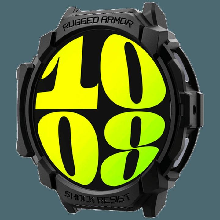 Produktbild Spigen Rugged Armor Samsung Watch 7 44mm czarny/black ACS08337