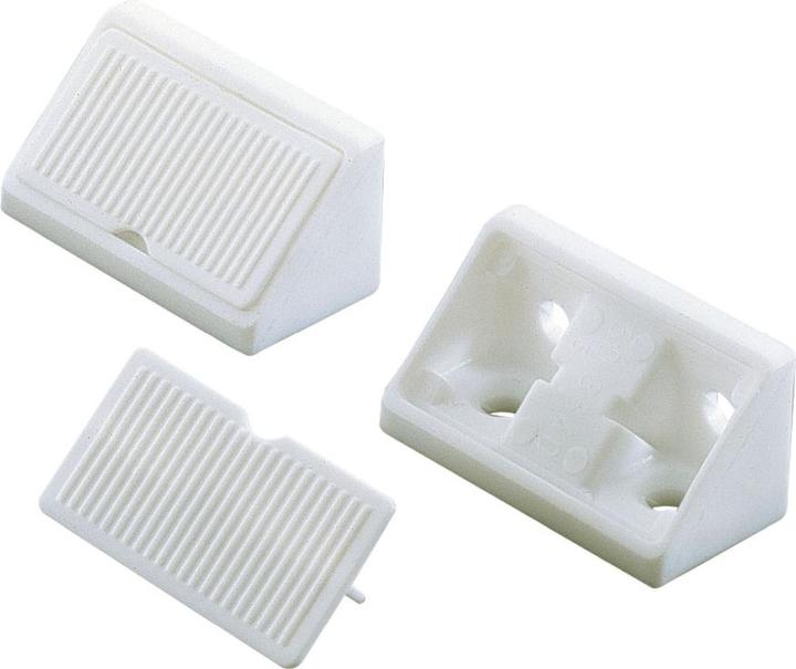 Produktbild Hettich Korpusverbinder Universal Kunststoff weiss (Eckverbinder, 100 Stk.)