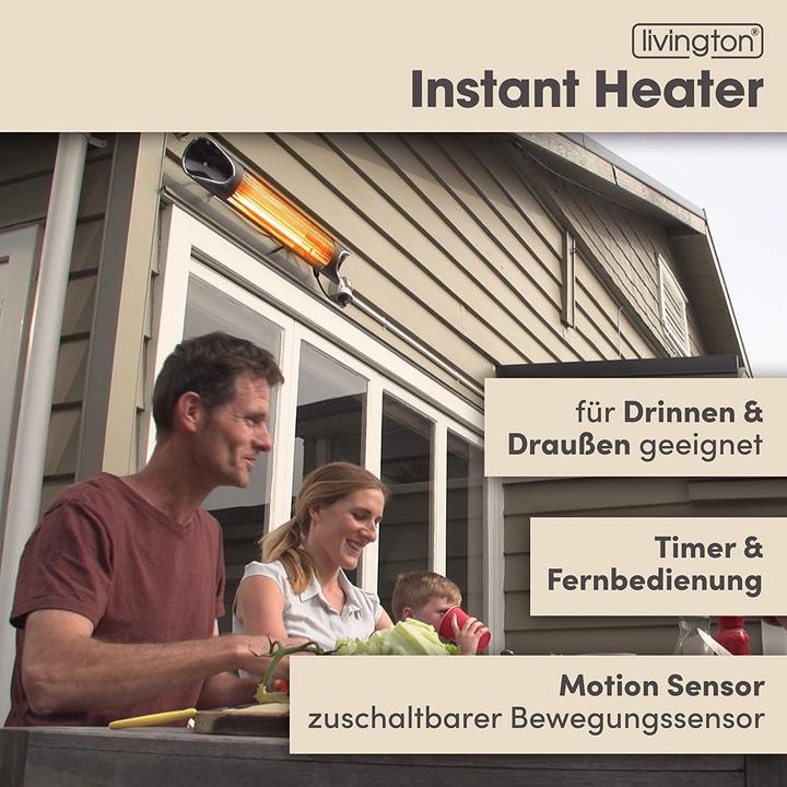 Produktbild Livington Instant Heater Heizgerät (2000 W)