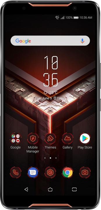 Actual product image ASUS ROG Phone (512 GB, Black, 6", Dual SIM, 12 Mpx, 4G)