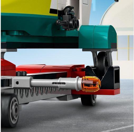 Actual product image LEGO Helicopter transporter (60343, LEGO City)