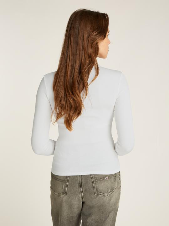 Actual product image Tommy Jeans Tjw Slim Essential Rib Ls (S)