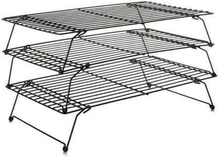 Ibili Lot de 3 grilles de refroidissement, empilables (40 x 25 cm)