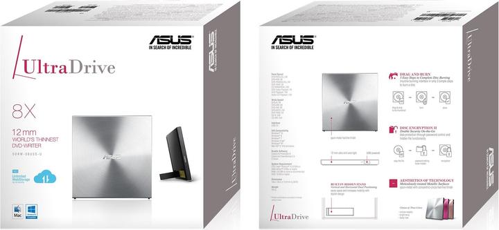 Produktbild ASUS Sdrw-08u5s-U (DVD Brenner)