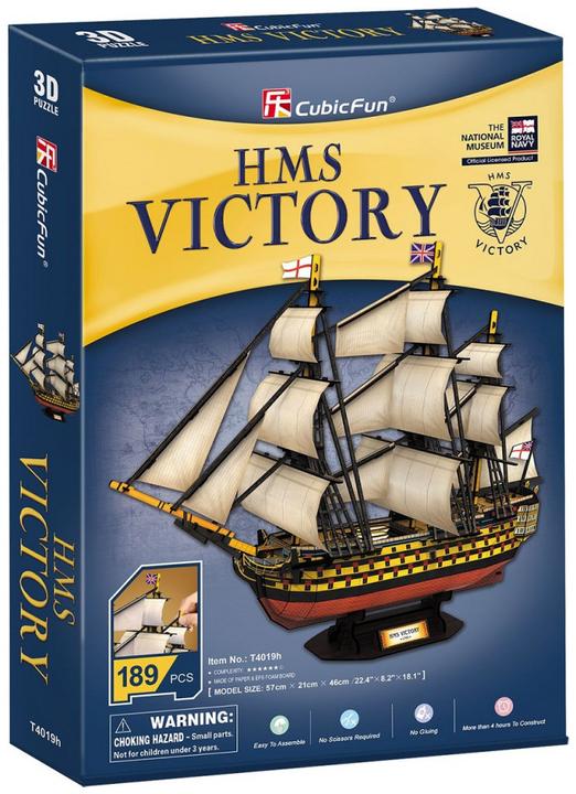 Produktbild Cubicfun 3D Puzzlespiel HMS Victory (189 Teile)