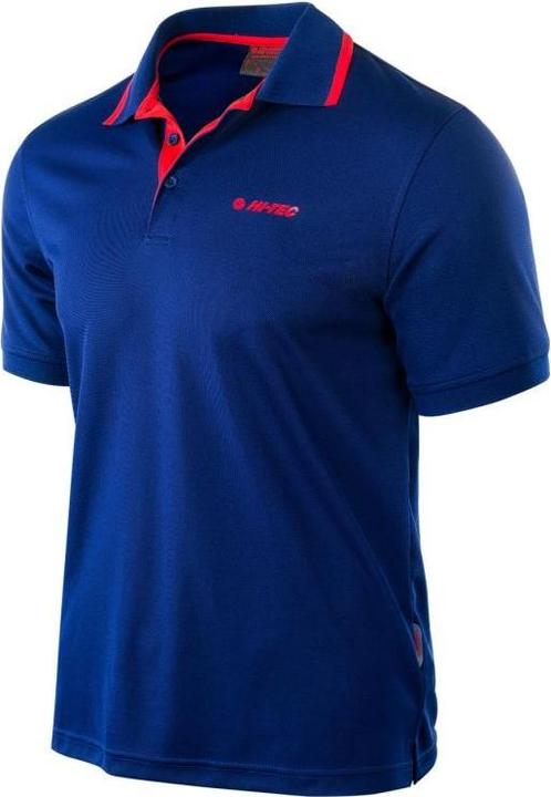 Hi-Tec Herren-Polo-Site-Blaudruck (M)
