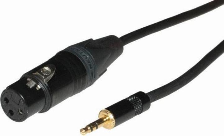 Contrik XLR f auf Mini Plug 3-polig (1.50 m, XLR, 3.5mm Klinke (AUX))