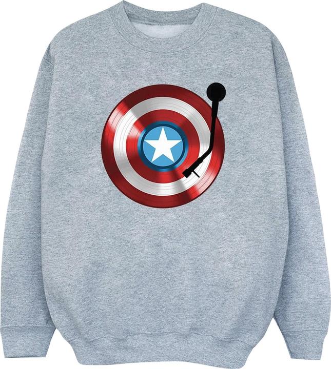 Captain America Turntable Sweatshirt Jungen