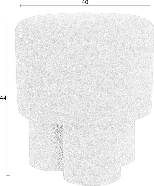 Produktbild Zuiver Stool Marcos White