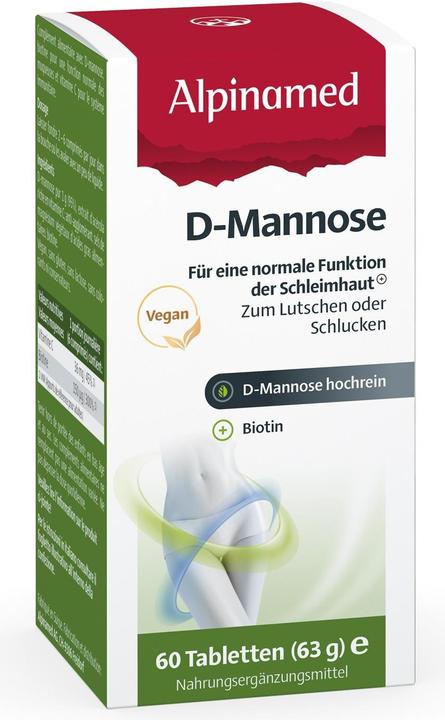 Alpinamed D-Mannose (60 Stück, Tabletten, 63 g)