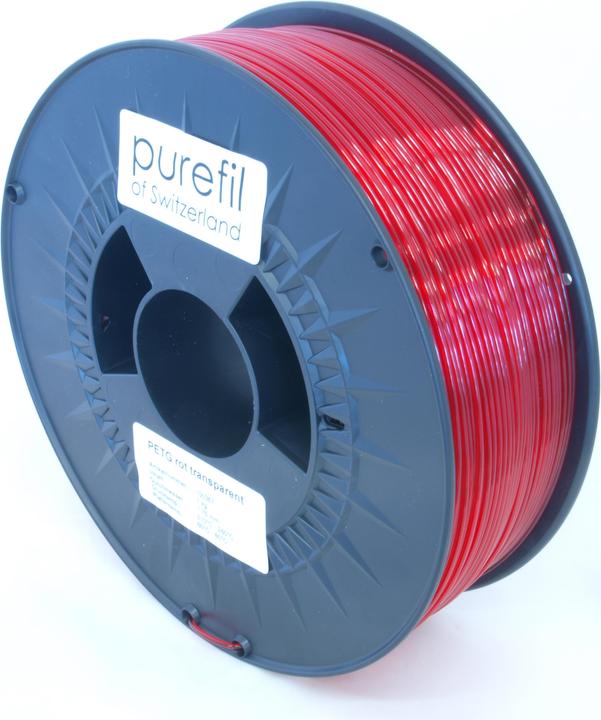 Produktbild Purefil Filament (PETG, 1.75 mm, 1000 g, Rot)