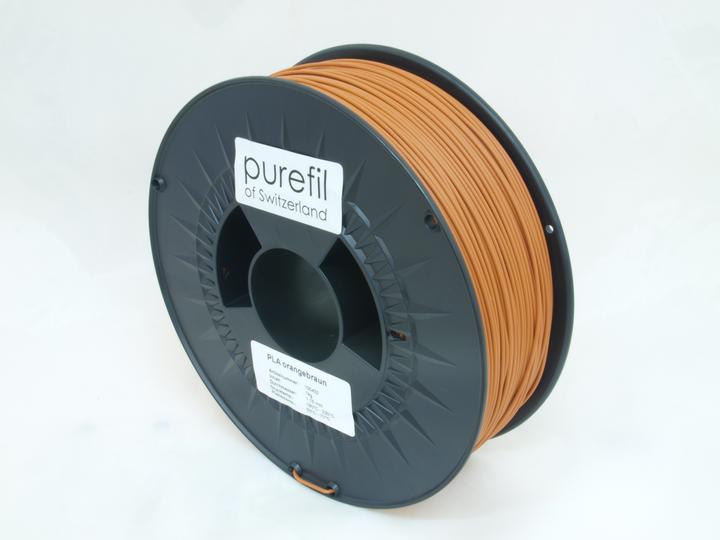 Actual product image Purefil FIlament (PLA, 1.75 mm, 1000 g, Orange)