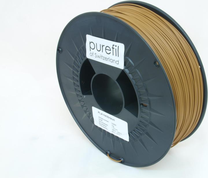 Produktbild Purefil Filament (PLA, 1.75 mm, 1000 g, Braun)