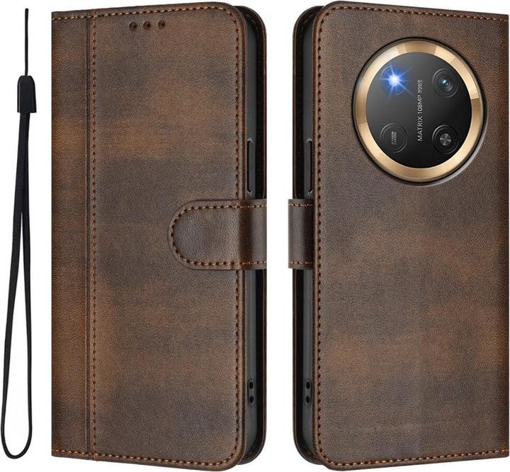 Produktbild Cover-Discount HONOR Magic7 Lite – Wildleder Look Etui im Vintage Design (Honor Magic7 Lite)