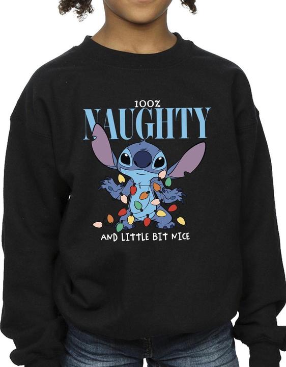 Immagine prodotto Disney Lilo & Stitch Naughty & Nice Felpa Ragazze (128)