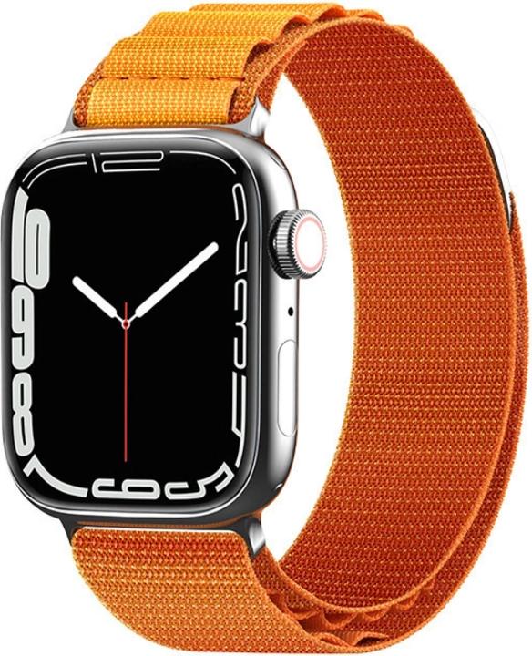 Produktbild Hurtel Alpenarmband mit Stahlschliesse für Apple Watch 42/44/45/49 mm – Orange