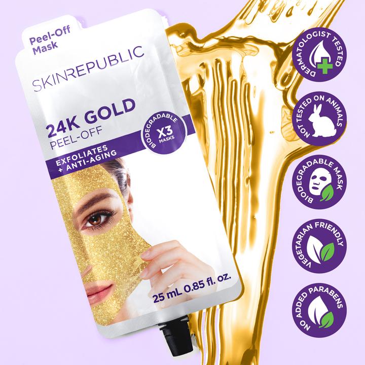 Actual product image Skin Republic 24k gold (27 ml)