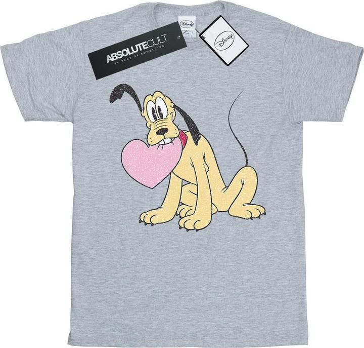 Disney Pluto Love Heart TShirt Jungen