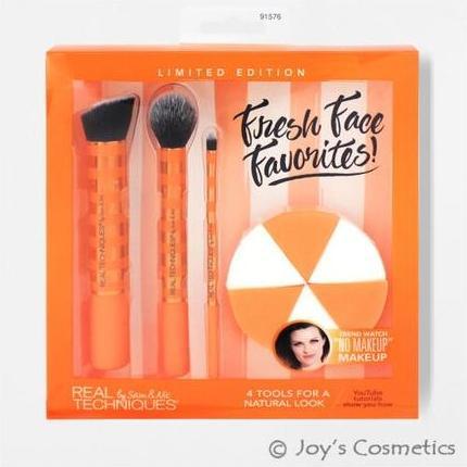 Actual product image Real Techniques Fresh Face Favorites Brush Set RT-1576 Joys Cosmetics