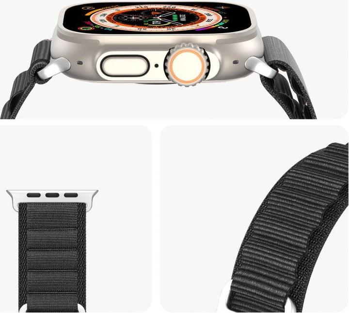 Actual product image Dux Ducis Sport Buckle Strap (44 mm, 45 mm, 42 mm, 49 mm, Nylon)