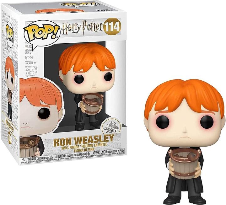 Actual product image Funko POP! - Harry Potter: Ron Puking Slugs with Bucket