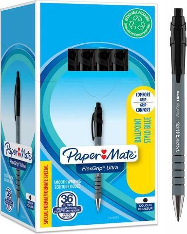 Paper Mate gel pen InkJoy Gel RT BP M 30+6 (Black, 36 x)