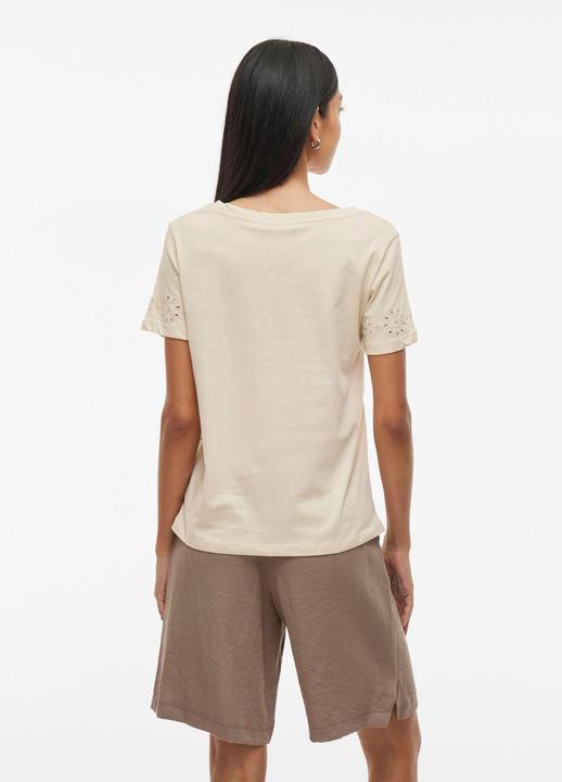Actual product image Vila Rundhals Oberteil mit kurzen Ärmeln (S)