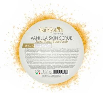 Immagine prodotto SkinSystem Vanilla Skin Scrub Sweet Touch Bagnoschiuma Esfoliante Idratante (500 ml)