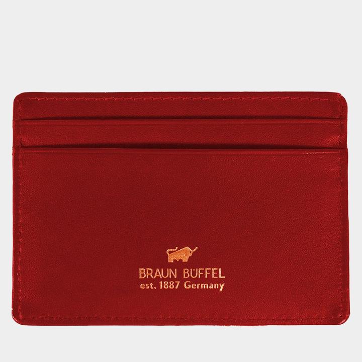 Actual product image Braun Büffel Verona credit card holder leather 10 cm