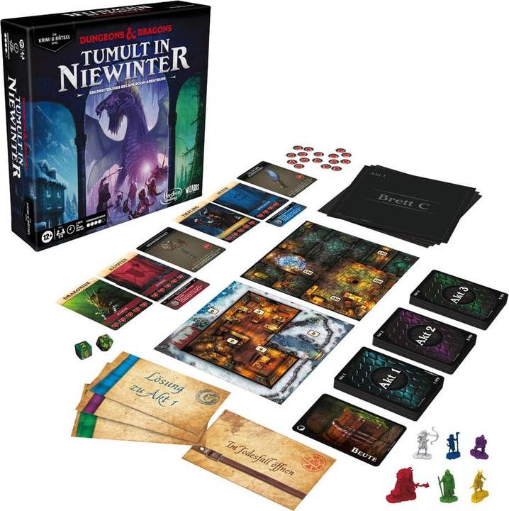 Actual product image Hasbro Dungeons & Dragons Escape (German)