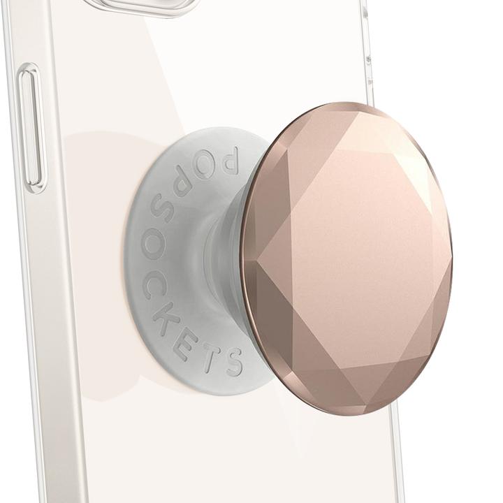 Actual product image PopSockets Metallic Diamond Rose Gold