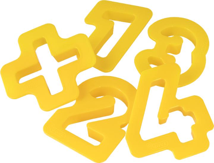 Image du produit Jovi Moules à découper, formes numérotées, sac de suspension avec 12 moules