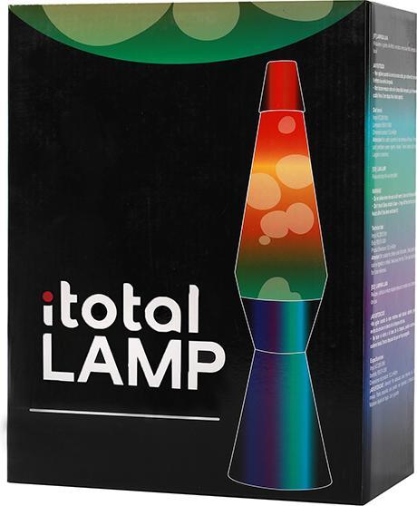 Actual product image i-Total Rainbow Lava Lamp