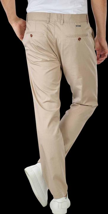 Actual product image Alberto Lou Pant Ceramica Gabardine brown melange (W31/L30)