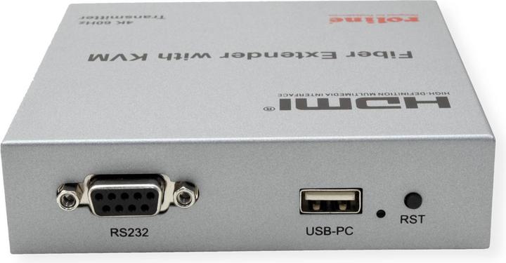 Actual product image Roline Prolongateur KVM HDMI USB sur FO 4K60, 20km