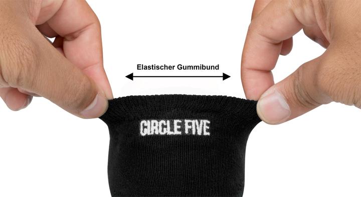 Produktbild Circle Five 6 Paar Füsslinge mit Silikongrip (6er Pack, 43 - 46)