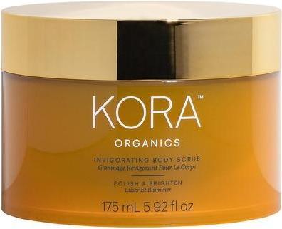 Actual product image Kora Organics Invigorating Body Scrub Smooth Exfoliate Certified Organic Cruelty Free 5.92 oz