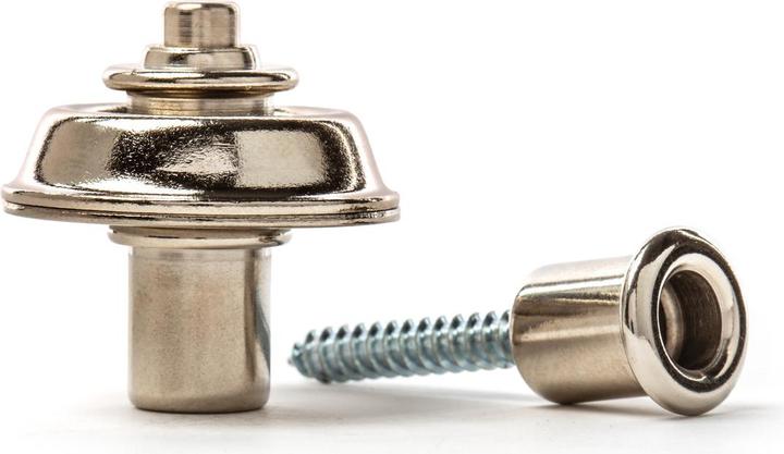 Produktbild Dunlop Jim Straplock Flush Set - Nickel