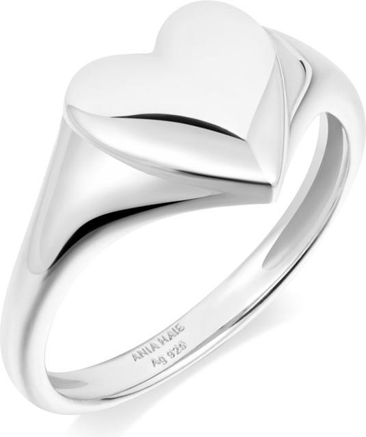 Ania Haie Silver Heart Hunter Ring