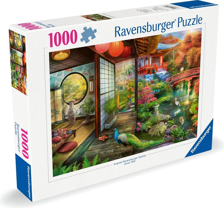 Productafbeelding Ravensburger Teehaus Im Japanischen Garten (1000 onderdelen)