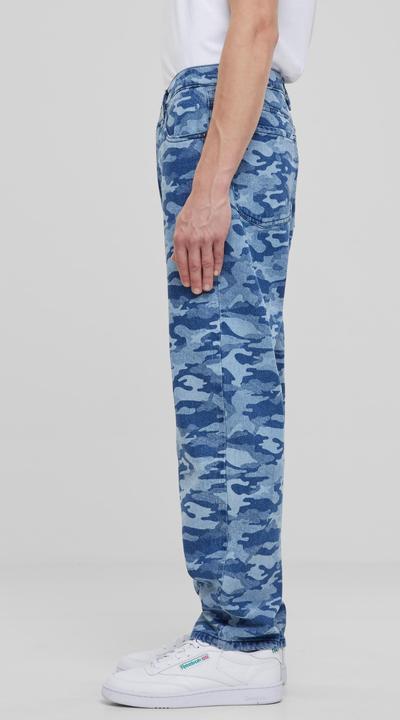 Actual product image Urban Classics Laser Camo Printed Jeans - 166813 (32)