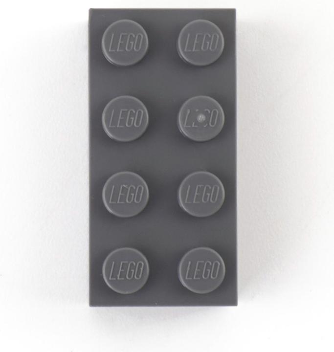 Actual product image LEGO 2x4 Bricks Dark grey - 50 pieces - Dark bluish grey bricks 3001 (3001, LEGO Accessories)