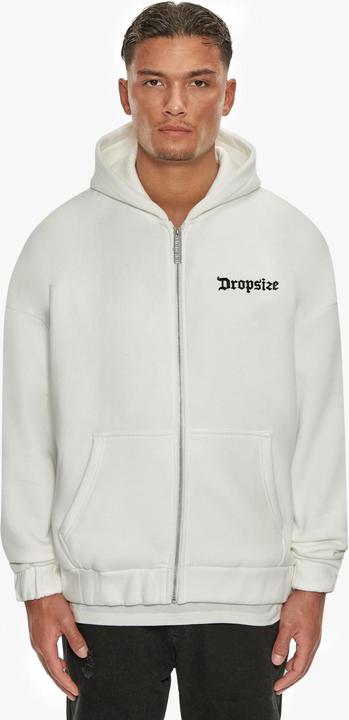Immagine prodotto Dropsize Felpa con cappuccio oversize con zip vuota super pesante - 124671 (XL)
